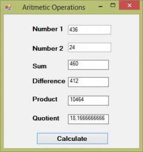 Visual Basic 2017 Lesson 11: Arithmetic Operations - Visual Basic Tutorial