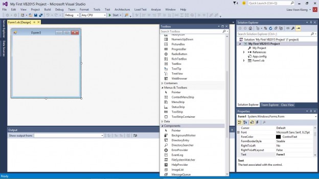 Visual Basic 2015 Lesson 1: Introduction - Visual Basic Tutorial